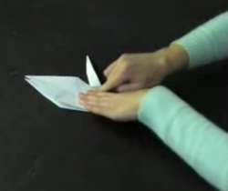 Wie Man Mit Origami Einen Kranich Faltet Wie Mans Macht