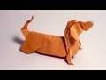 Wie Man Einen Basset Hund Mit Origami Faltet Wie Mans